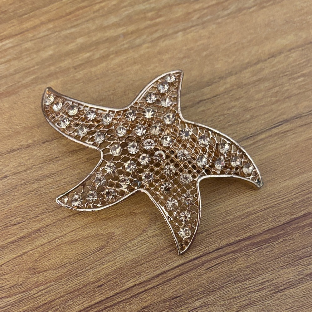 Starfish Crystal Hair Accessory